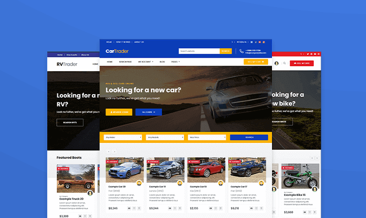 PremiumPress Car Dealer Theme