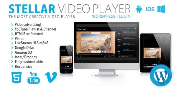 Stellar Video Player v2.9 – WordPress Plugin Download