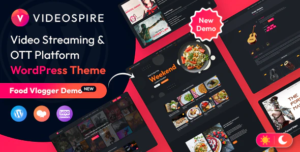 Videospire v1.0.5 – Video Blog/Vlog Streaming & OTT Platform WordPress Theme Download