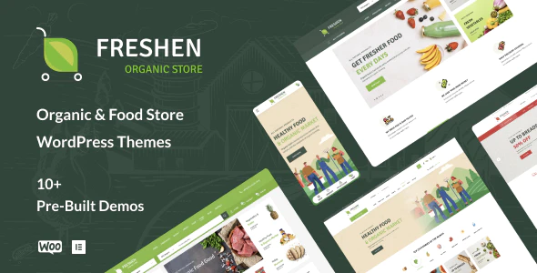 Freshen v1.0.12 – Organic Food Store WordPress Theme Download