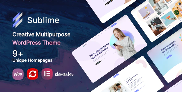 Sublime v1.7 Creative Multipurpose WordPress Theme Download