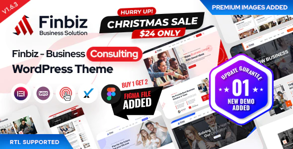 Finbiz v2.0.7 Consulting Business WordPress Theme Download