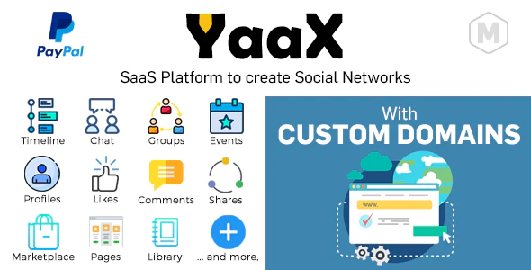 YaaX v1.4.0 – SaaS Platform To Create Social Networks Php Script Download