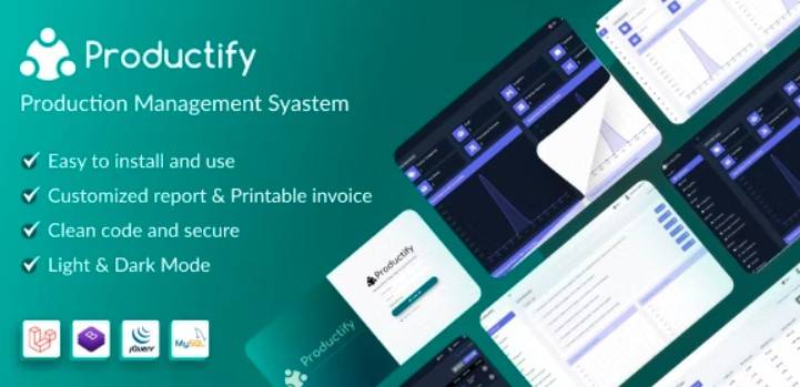 productify Production Management System