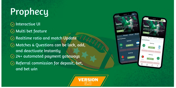 Prophecy v5.1.0 – An Online Betting Platform