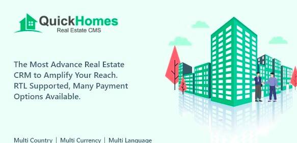 QuickHomes Real Estate CMS PHP Script