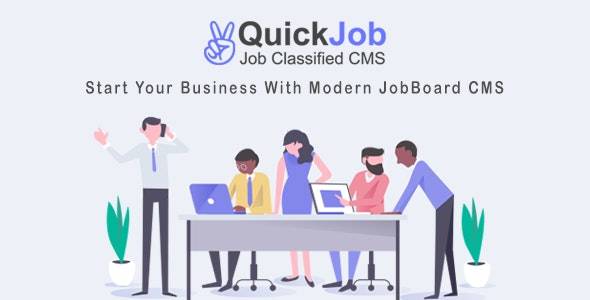 QuickJob – v.6.1 Job Board Job Portal PHP Script Download