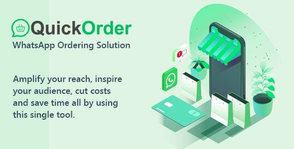 QuickOrder – WhatsApp Ordering Addon Php Script Download