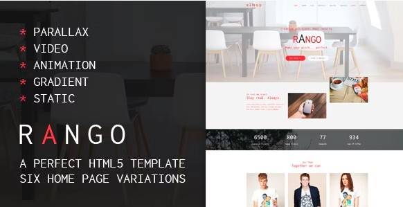 Rango Web Agency v1.0 – Multipurpose HTML5 Template