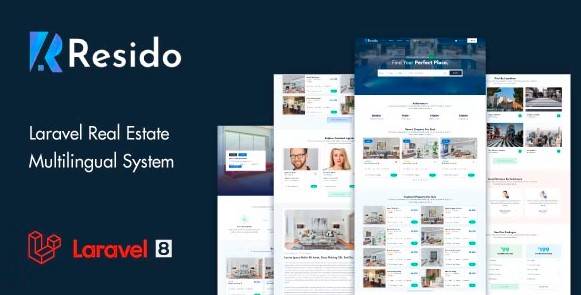 Resido v2.21.0 – Laravel Real Estate Multilingual System