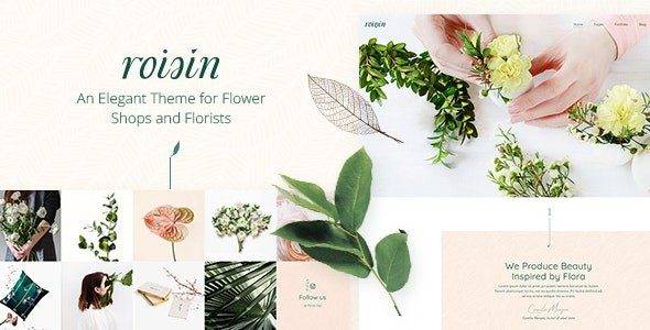 Roisin v1.2.1 – Flower Shop and Florist WordPress Theme Download