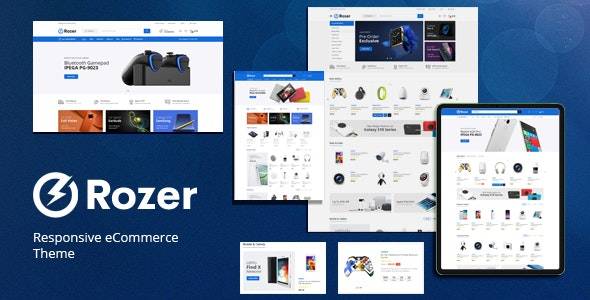 Rozer v1.0 – Digital Responsive OpenCart Theme (Included Color Swatches)