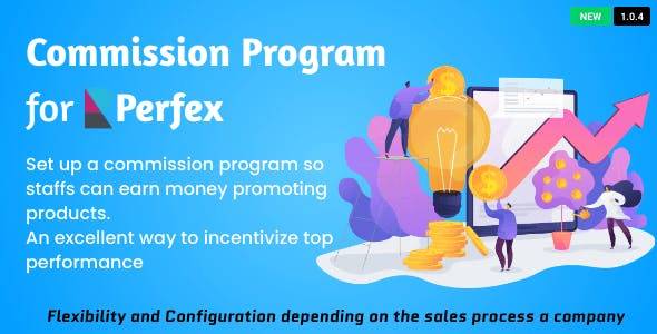 Sales Commission Program for Perfex CRM v.1.0.6 Php Script Download