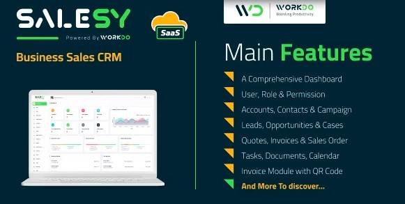 Salesy SaaS Business Sales CRM