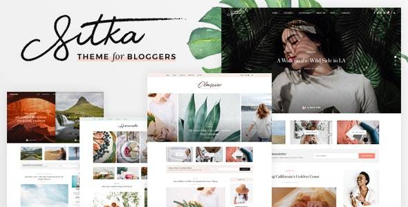 Sitka v1.3.1 – Modern WordPress Blog Theme Download