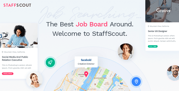 StaffScout 1.9 – Job Board and Employment WordPress Theme Download