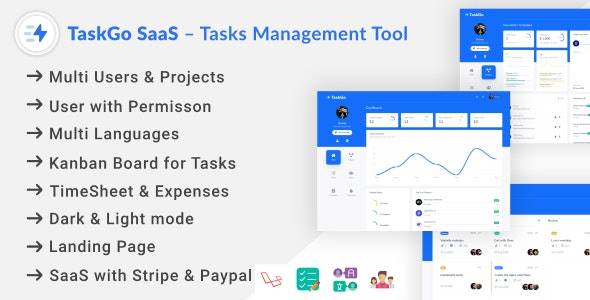 TaskGo SaaS v5.8 – Tasks Management Tool