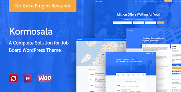 Kormosala v1.0.42 – Job Board WordPress Theme Download