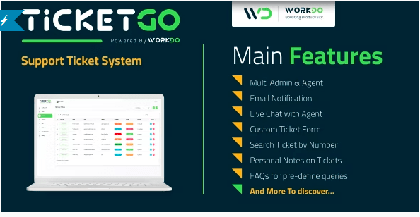 TicketGo - Support Ticket System