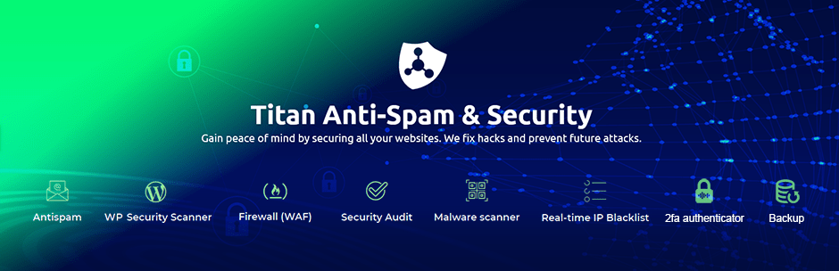 Titan Anti-spam & Security Premium v7.3.4 + v1.4.3 [Unlimited Sites] Updated WordPress Plugin Download