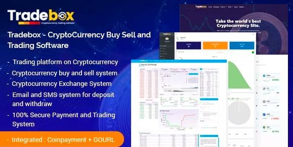 tradebox CryptoCurrency Buy Sell and Trading Software