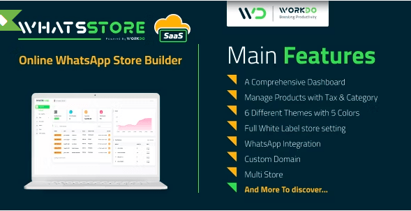 WhatsStore SaaS Nulled Online WhatsApp Store Builder