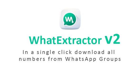 WhatExtractor v.2.0.0 – WhatsApp Contacts Extractor Php Script Download