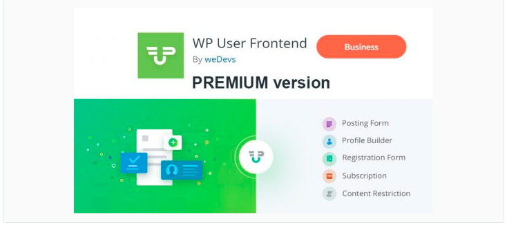 WP User Frontend Pro - Ultimate Frontend Solution For WordPress