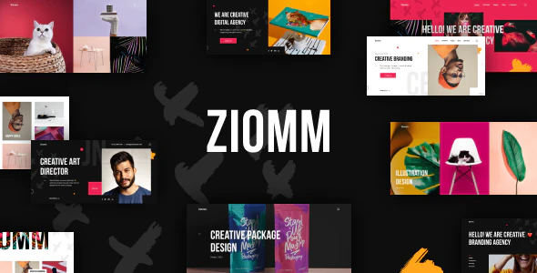 Ziomm v1.0.4 – Creative Agency & Portfolio WordPress Theme Download