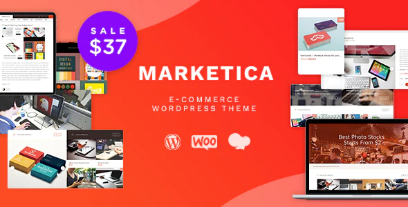 Marketica v.4.6.13 – ECommerce and Marketplace WooCommerce WordPress Theme Download