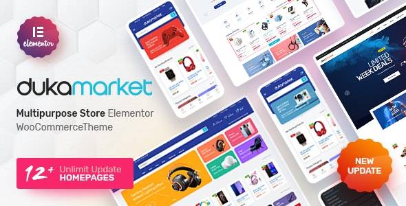 DukaMarket v1.1.4 Multipurpose WordPress Theme Download