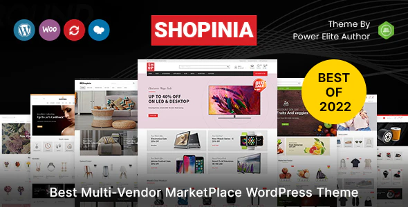 Shopinia v1.0 – Multipurpose WooCommerce WordPress Theme Download