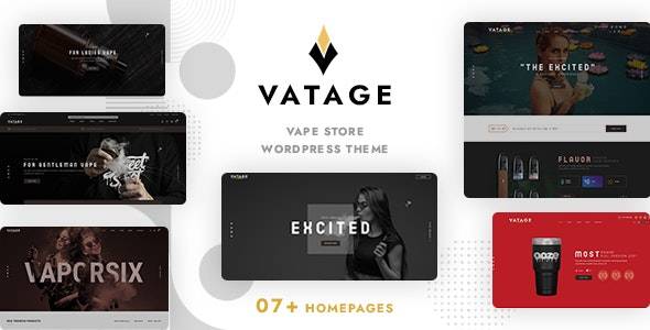 Vatage v1.0.4 Vape WooCommerce WordPress Theme Download