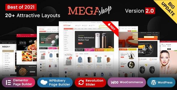 Mega Shop WooCommerce Responsive WordPress Theme Download