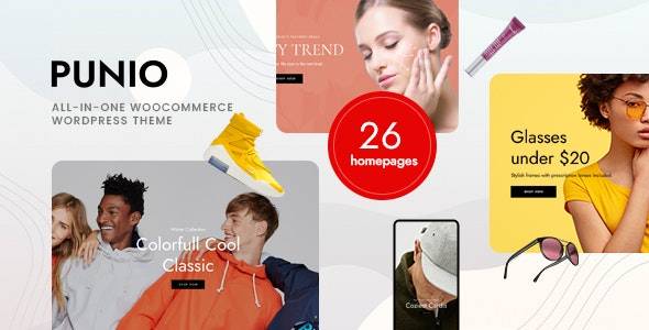 Punio v1.0.9 – All-in-one WooCommerce WordPress Theme Download