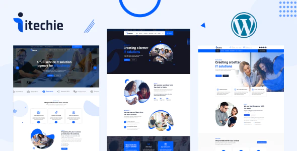 Itechie v.1.0.5 IT Solutions and Services WordPress Theme Download