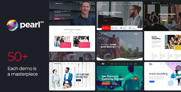 Pearl v3.3.3 – Corporate Business WordPress Theme Download