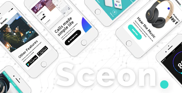 Sceon v1.5 App Landing Page & Startup WordPress Theme Download