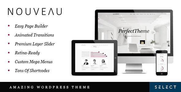 Nouveau v4.4 – Multipurpose WordPress Theme Download