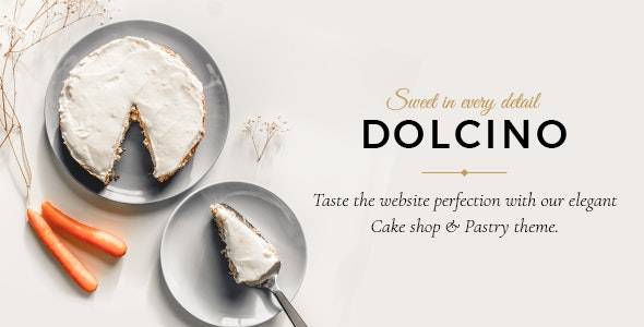 Dolcino v1.6 – Pastry and Cake Shop WordPress Theme Download