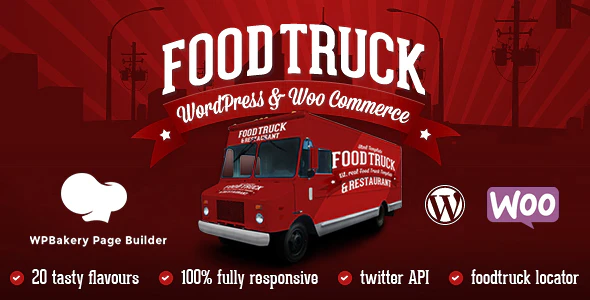 Food Truck & Restaurant WordPress Theme v6.0 Download