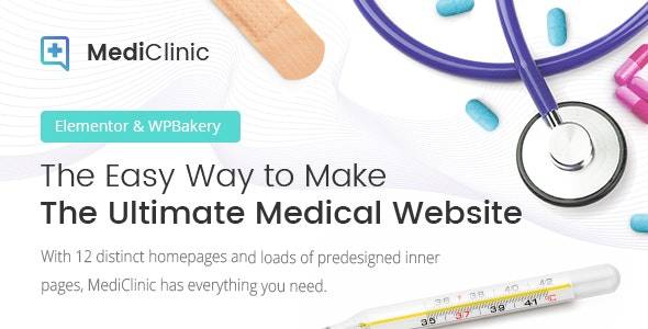 MediClinic v2.0 – Medical WordPress Theme Download