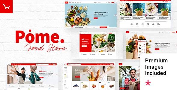 Pome v1.1 – Food Store WordPress Theme Download