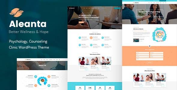 Aleanta v1.3.5- Medical WordPress Theme Download