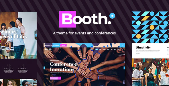 Booth v1.3 – Event and Conference WordPress Theme Download