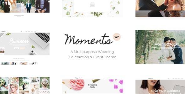 Moments v2.2 – Wedding & Event WordPress Theme Download