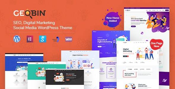 GeoBin v2.7.3 – Digital Marketing Agency SEO WordPress Theme Download