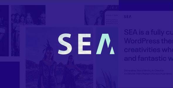 Sea v1.11.3 – Gallery Portfolio WordPress theme Download