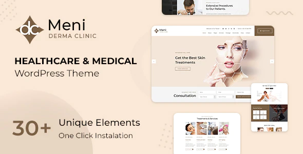 Meni v2.2 – Healthcare Medical Doctor WordPress Theme Download