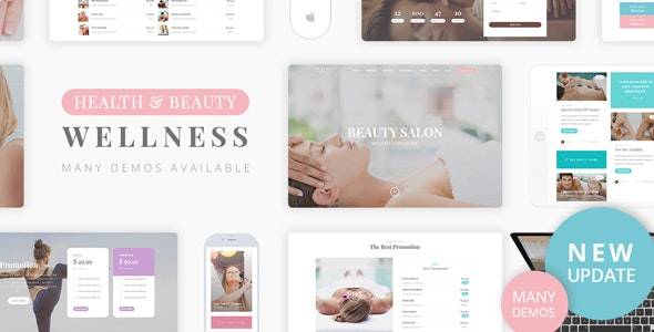 Beauty Wellness v.2.3 Spa Massage WordPress Theme Download